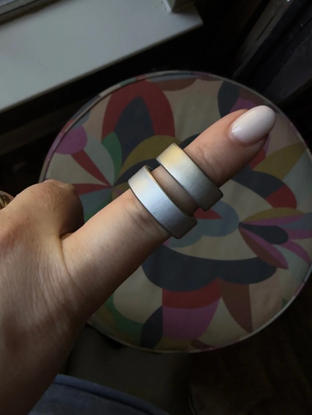 Oura Ring 4 - Size 9 - Matte Silver